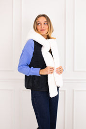 Fleck Hooded Scarf