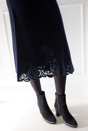 Sidcup Navy Skirt