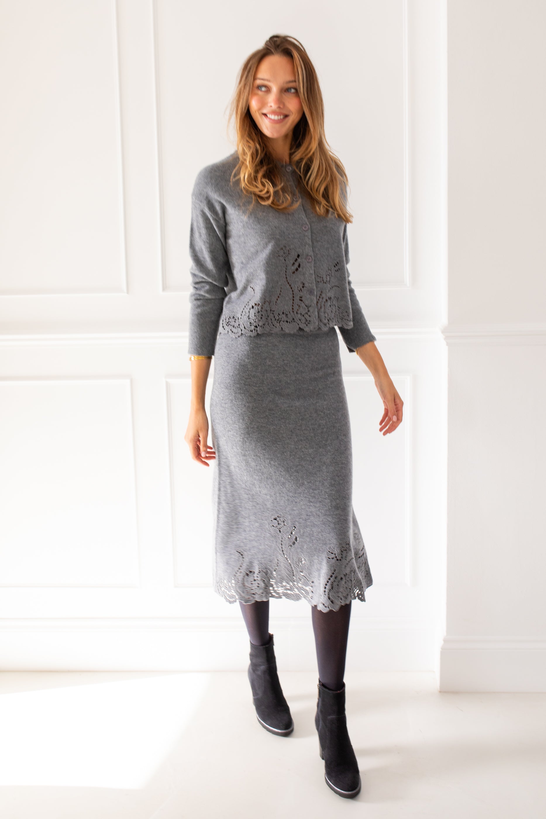 Sidcup Grey Skirt