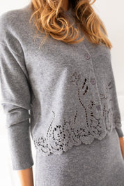 Sidmouth Grey Cardigan