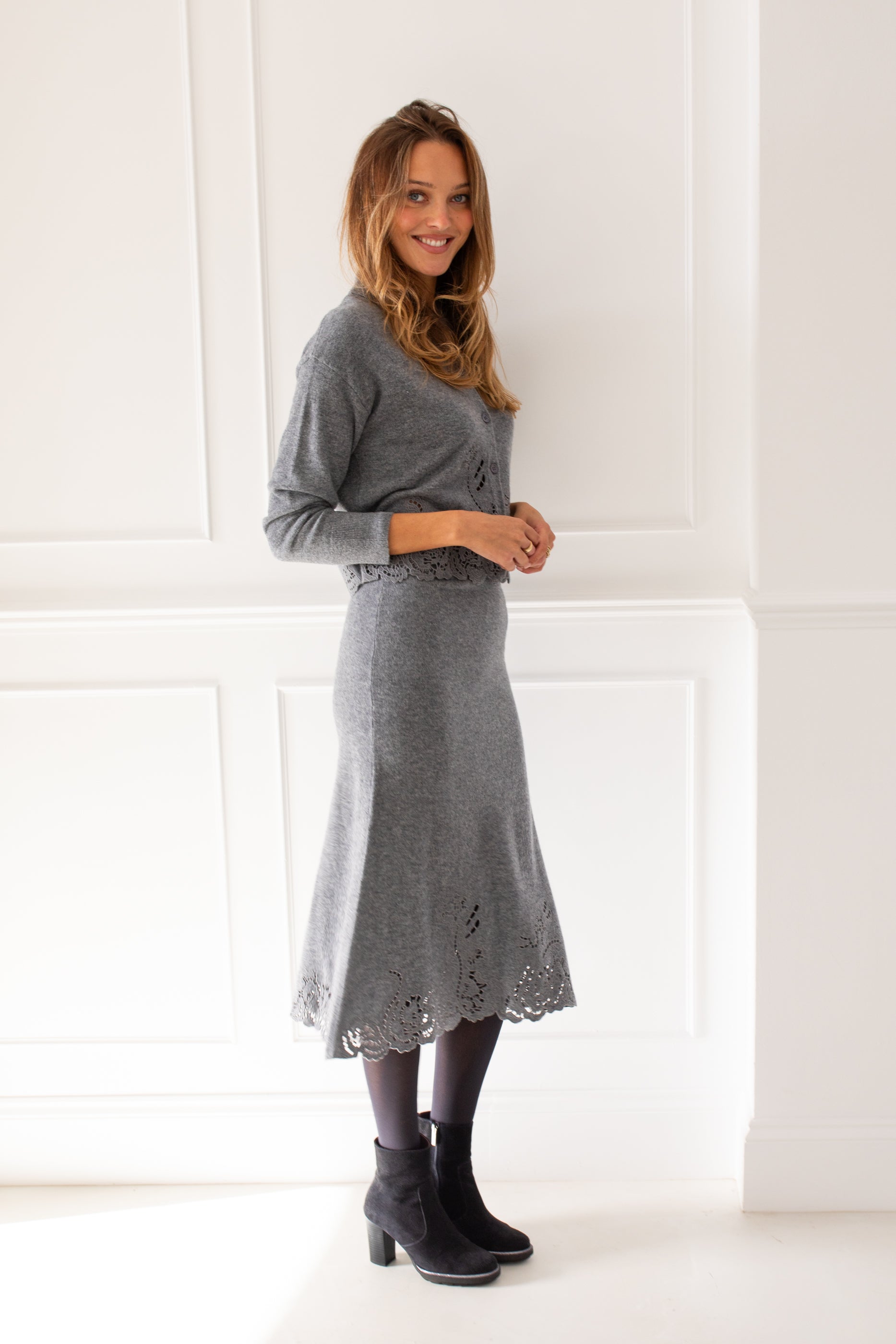 Sidcup Grey Skirt