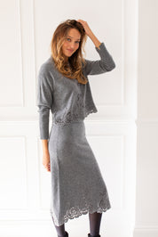 Sidcup Grey Skirt
