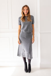Shotts Grey Knit