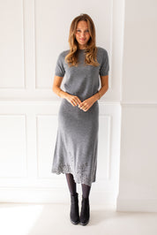 Shotts Grey Knit