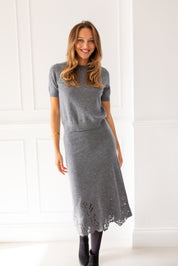Shotts Grey Knit
