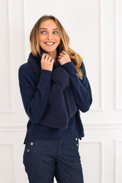 Reynolds Navy Scarf