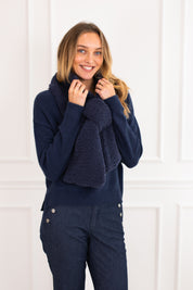 Reynolds Navy Scarf