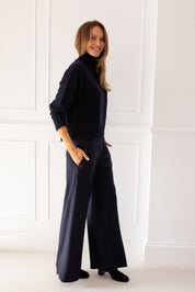 Malpas Navy Sweater