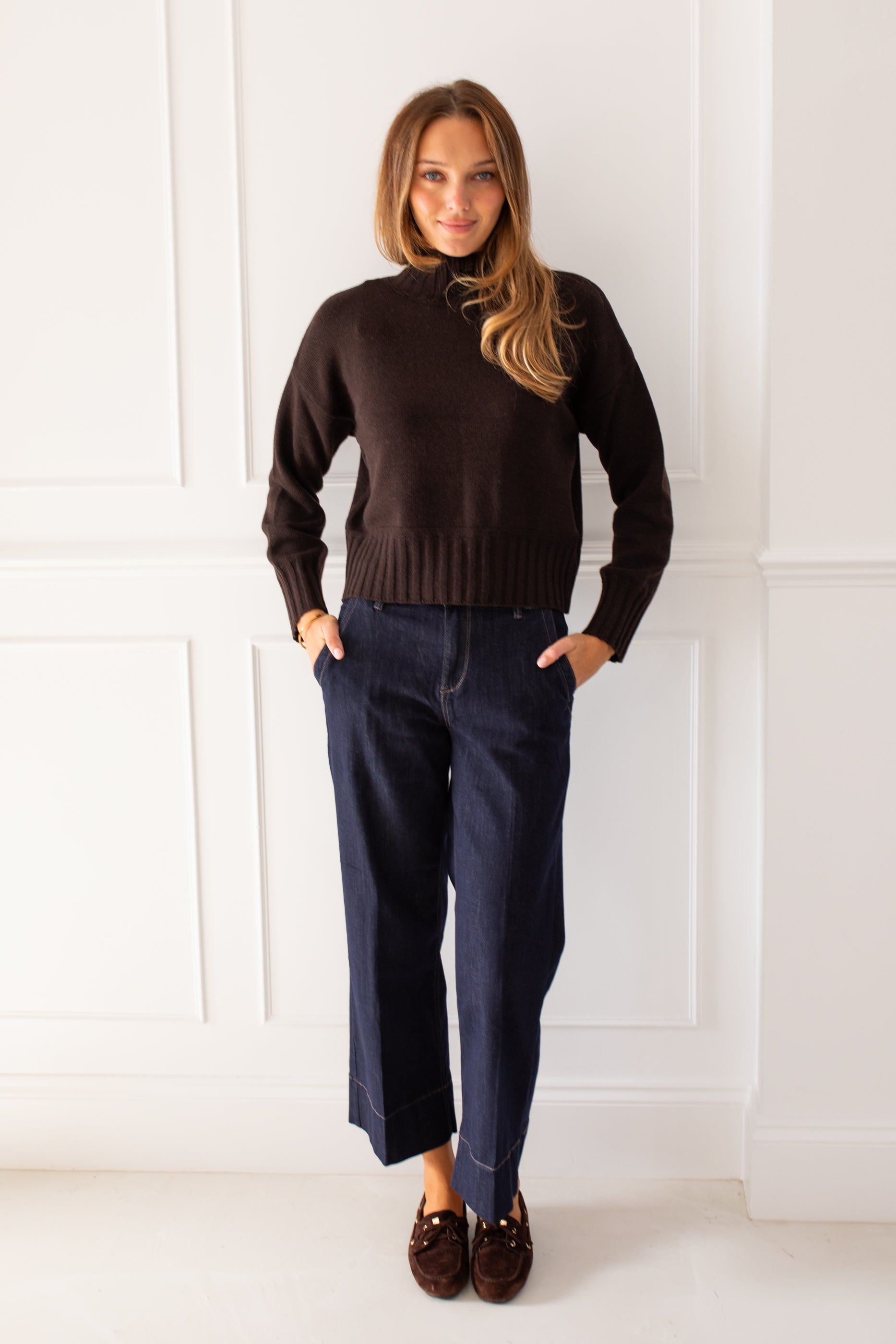 Malpas Mocca Sweater