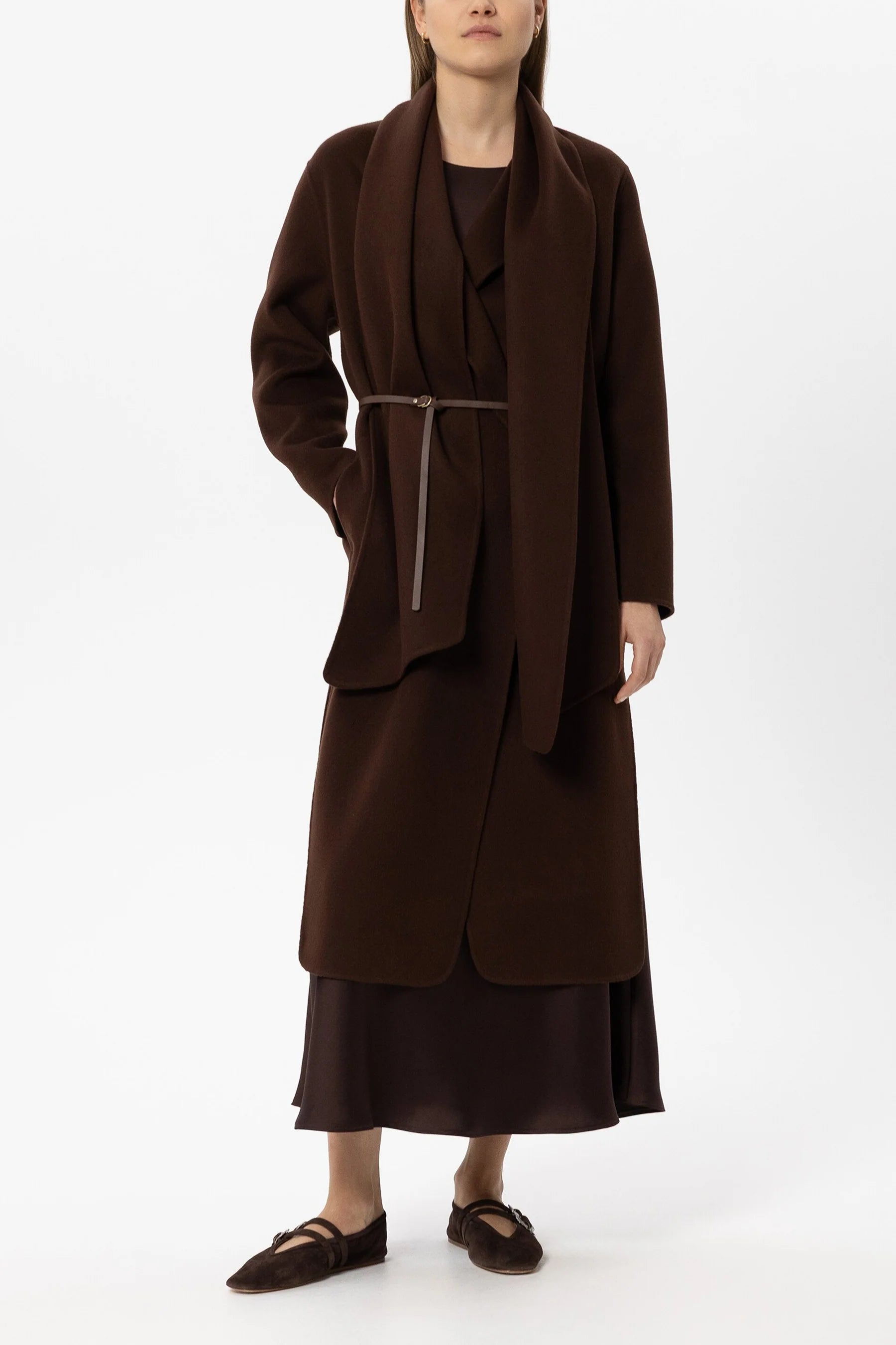 Lisbon Coat with Scarf