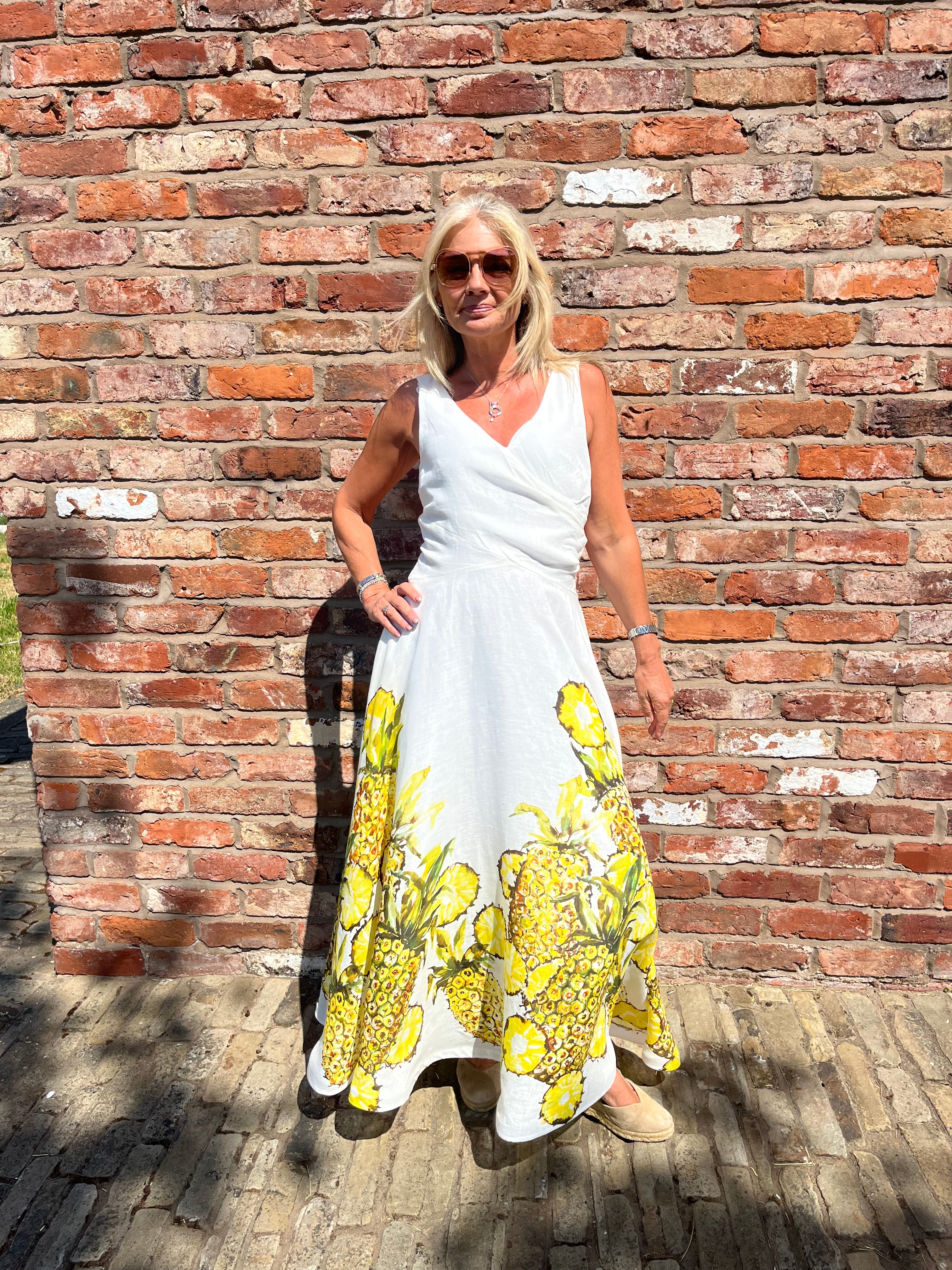 Tropical Pineapple Dress