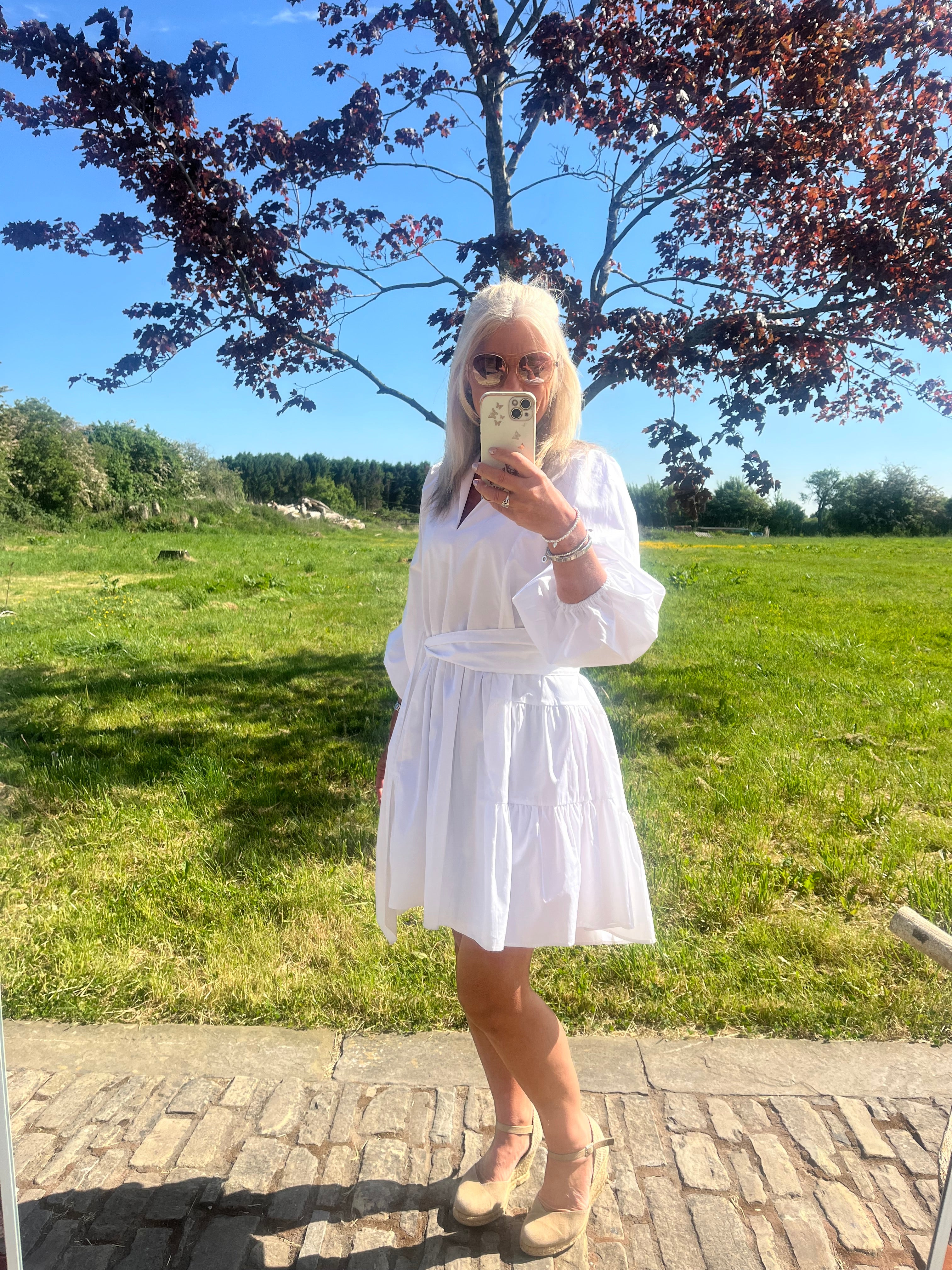 Marlee White Dress