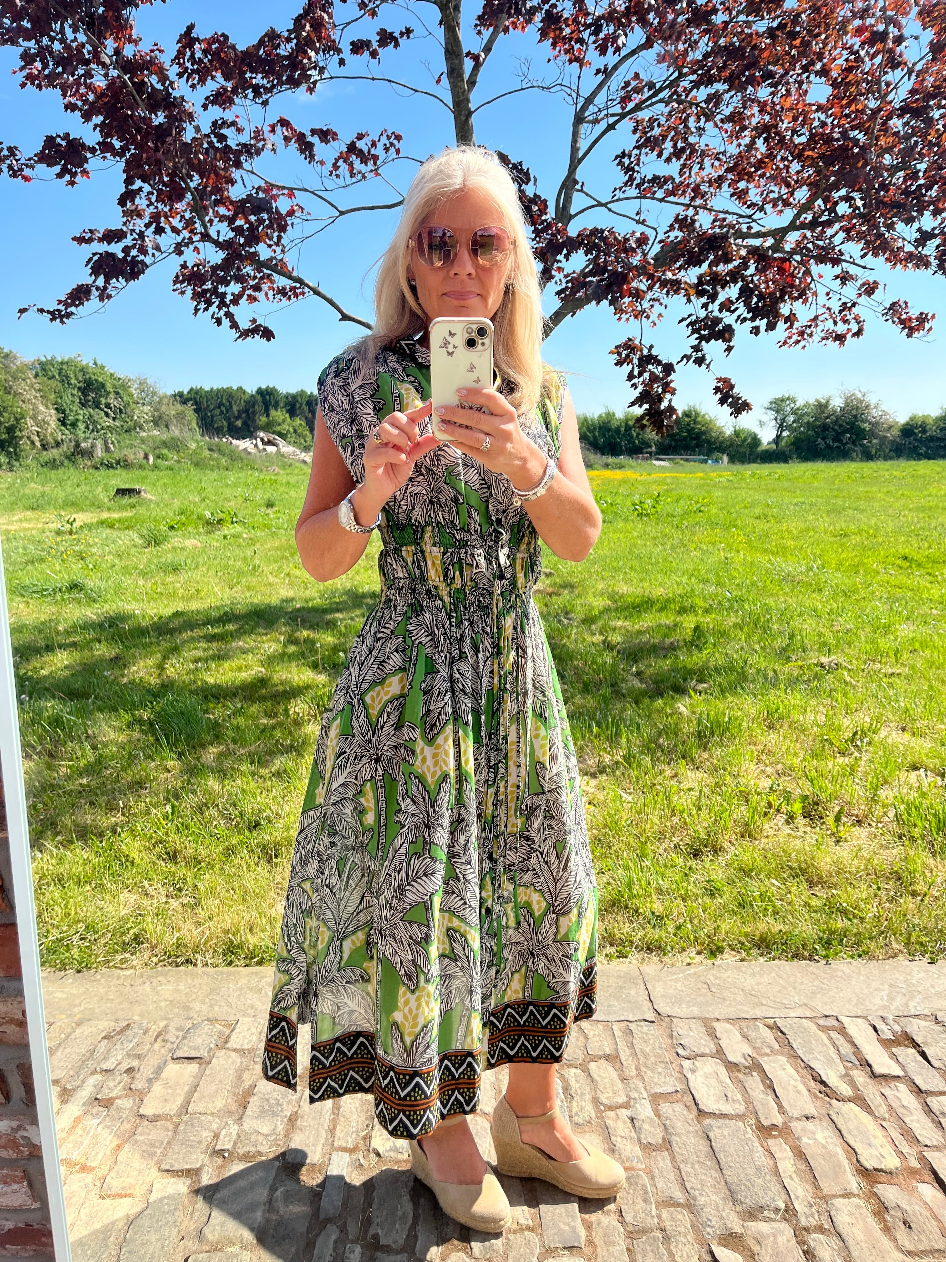 Fiona Green Dress