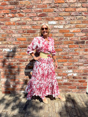 Era Red Maxi Dress