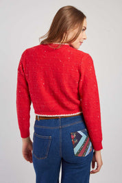 Dalaba Cardigan Red