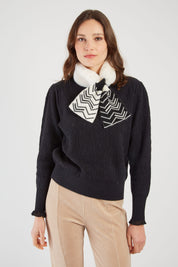 Dunn Scarf Ecru