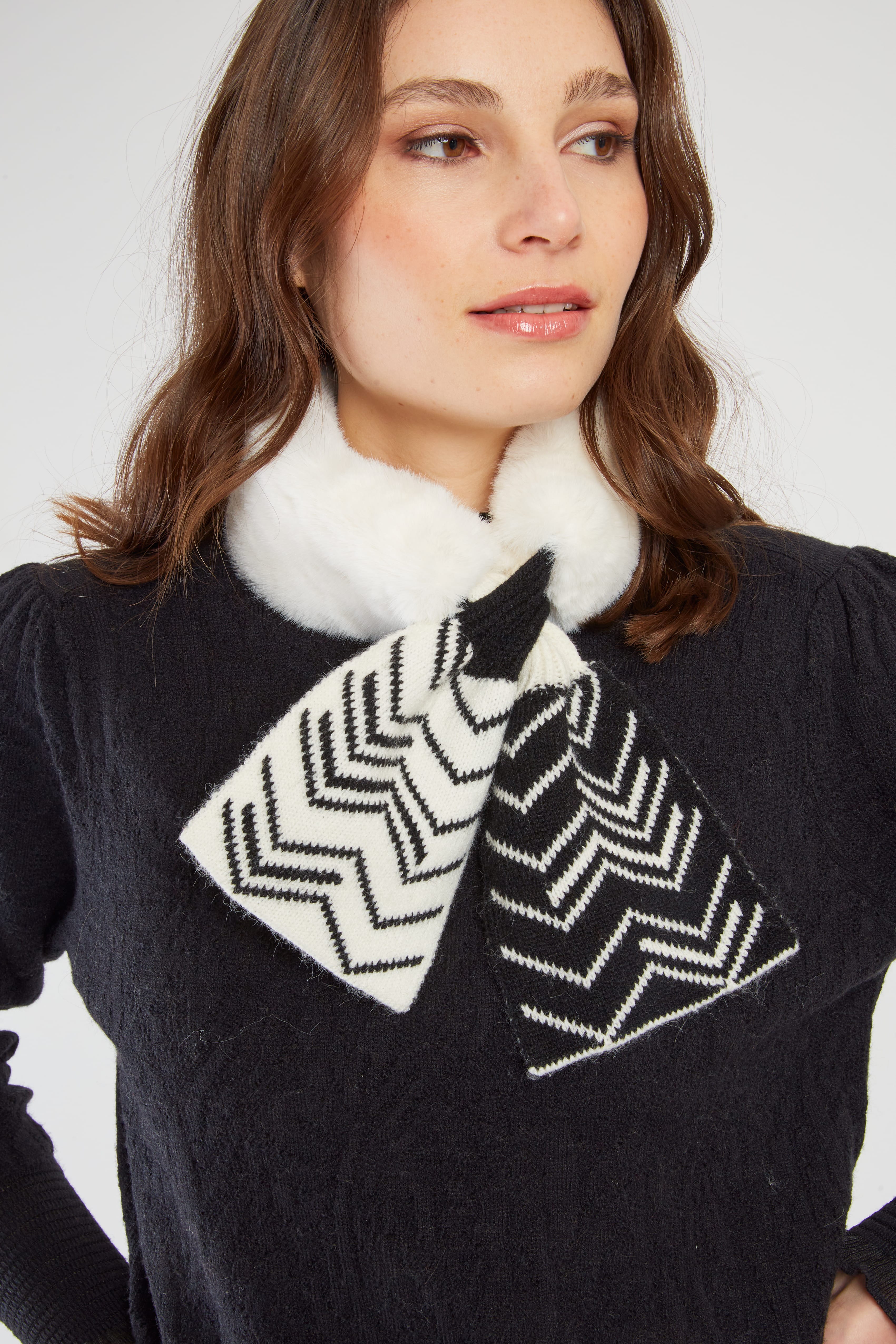 Dunn Scarf Ecru