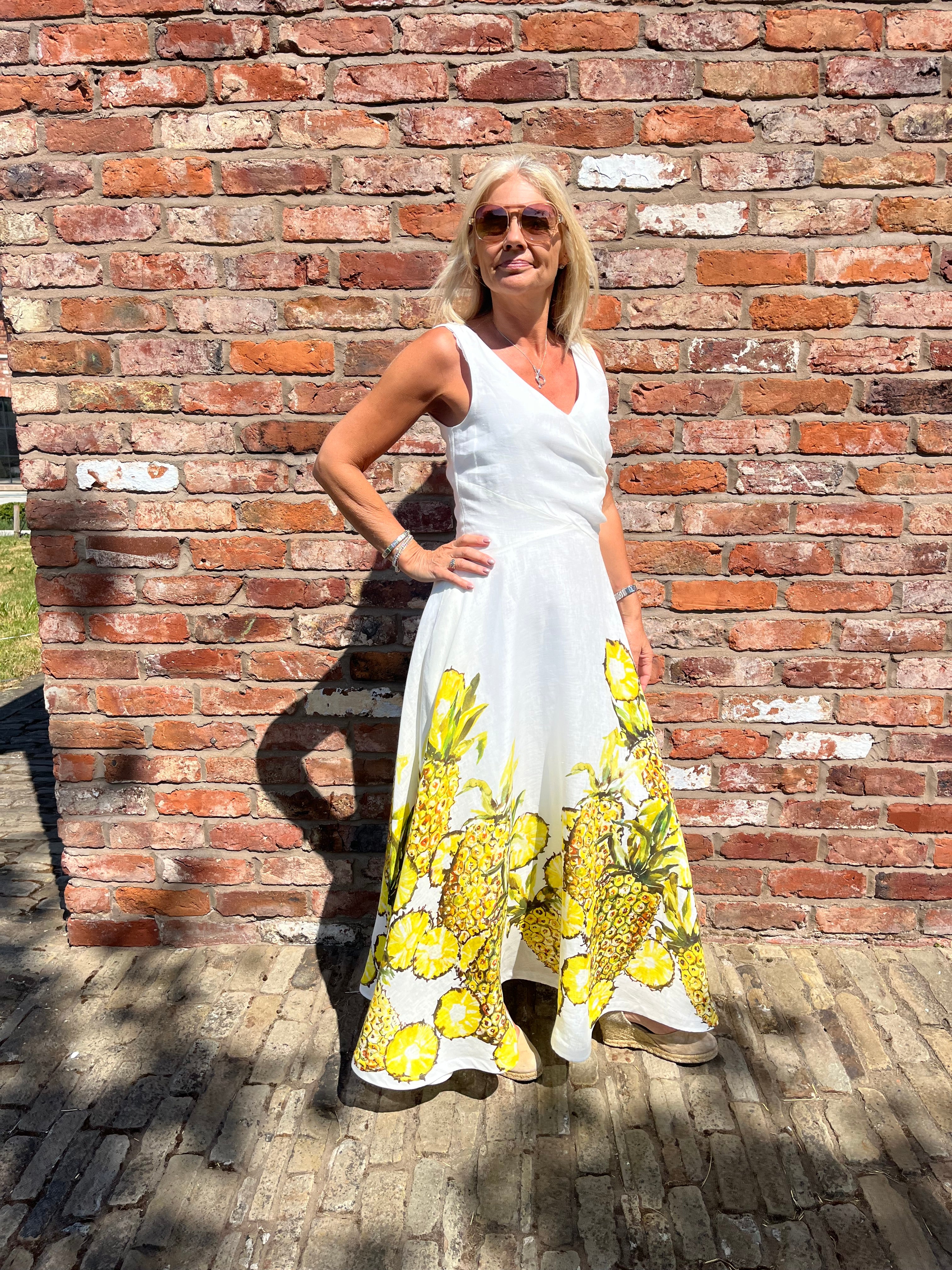Tropical Pineapple Dress