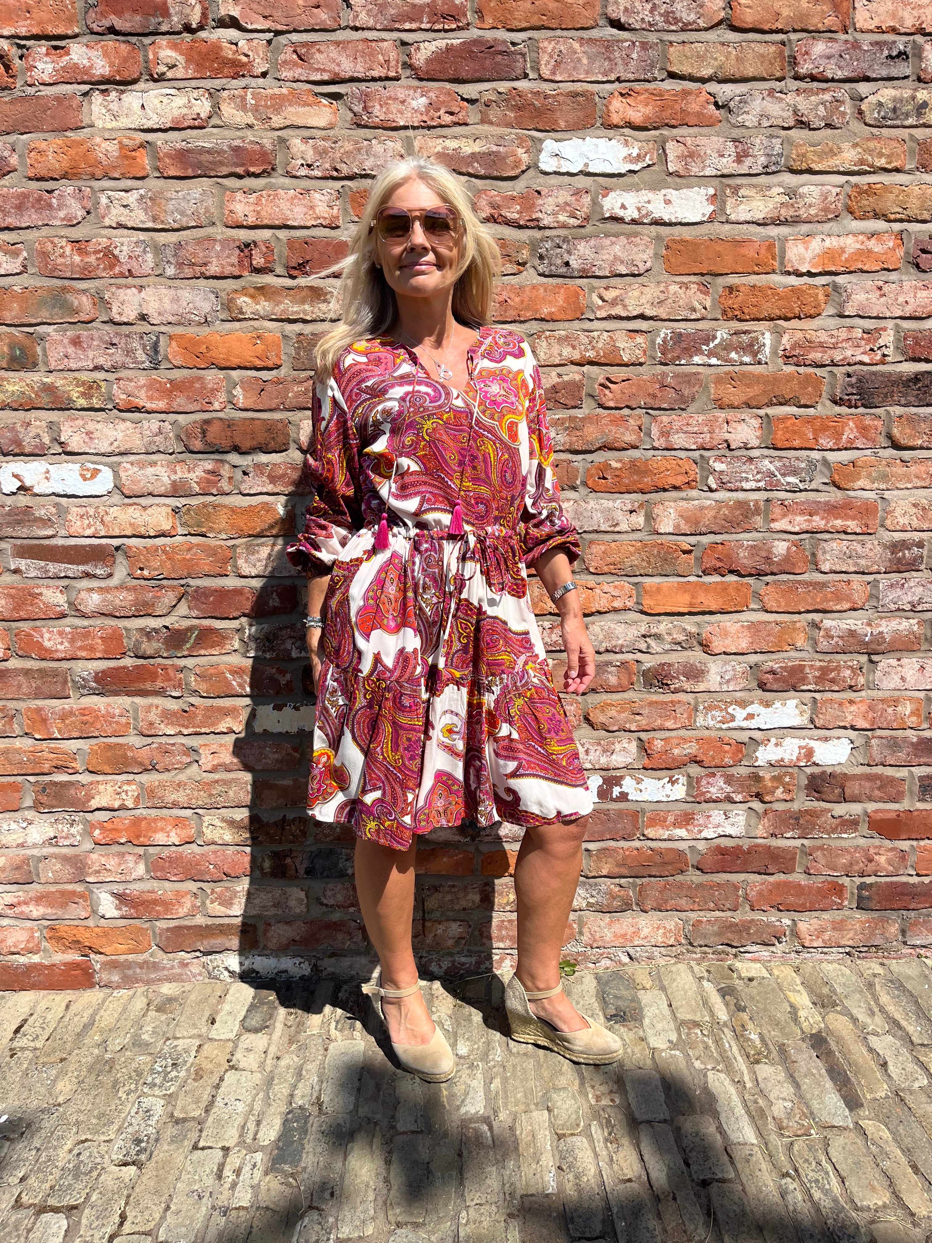 Aldona Paisley Dress
