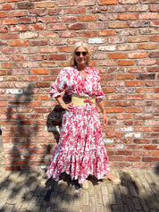 Era Red Maxi Dress