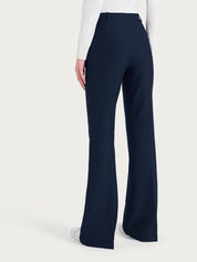 Rainford Navy Flare Pants