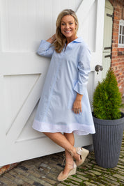 Walker Dress Light Blue