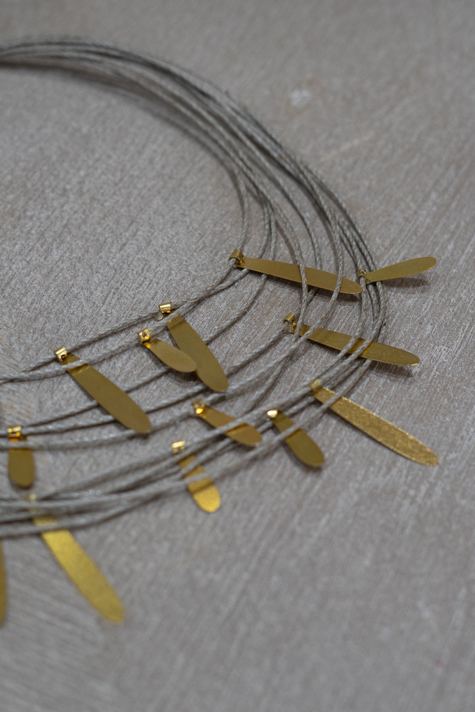 Linen Goddess Necklace