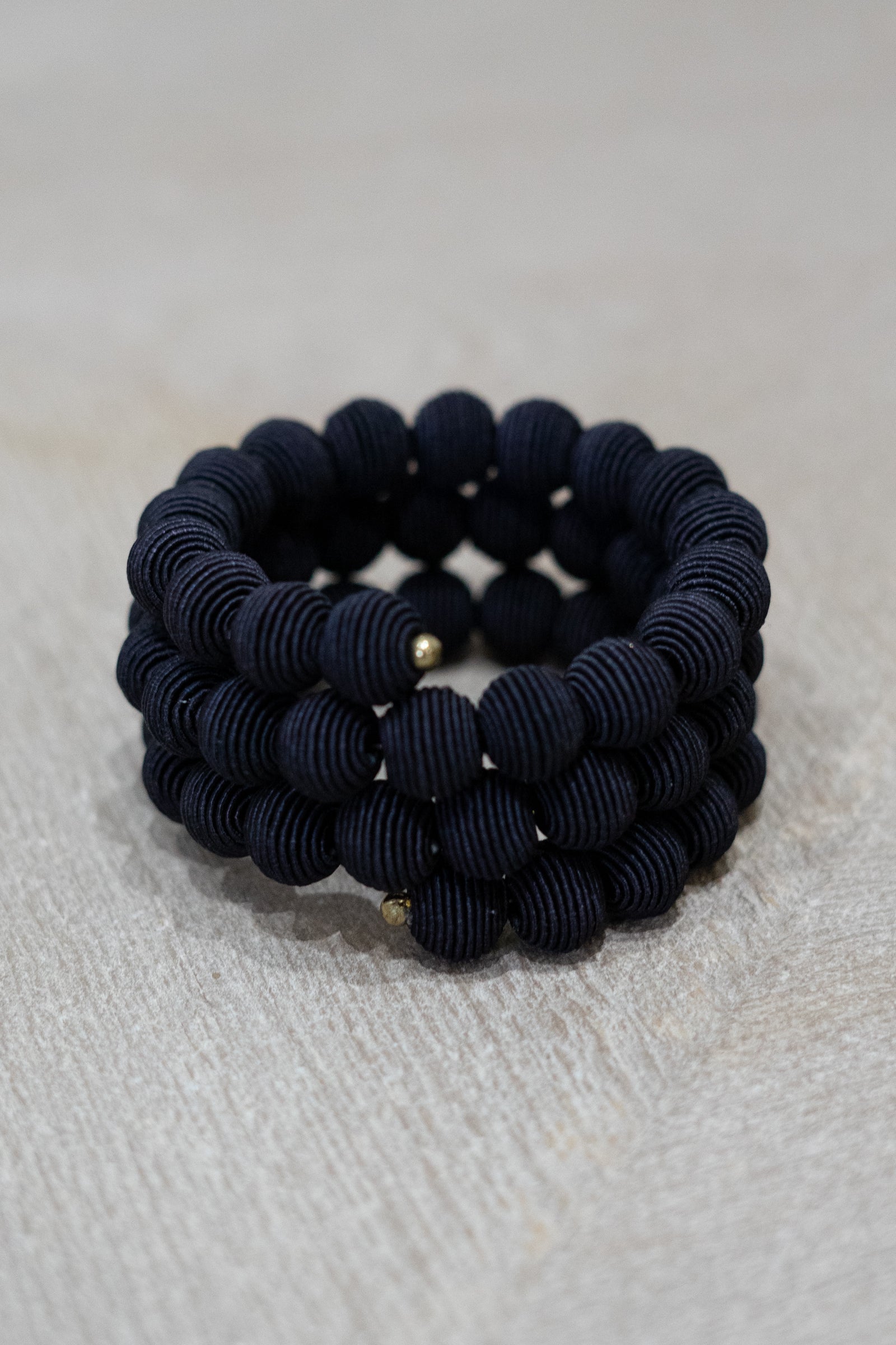 Black Springwire Bracelet