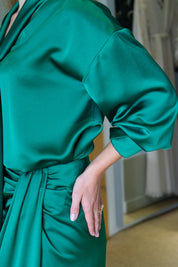 Emerald Drape Skirt