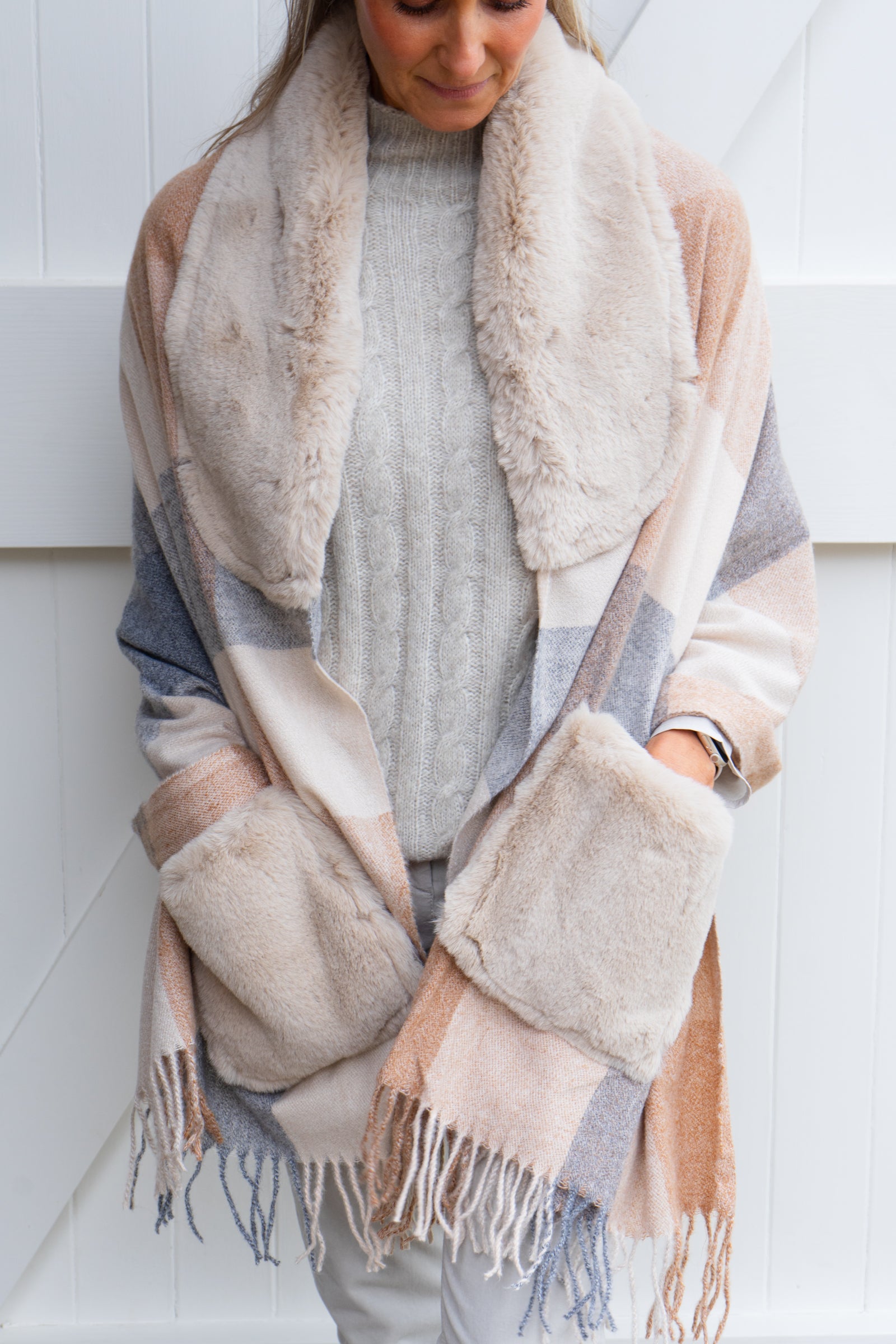 Fur Poncho