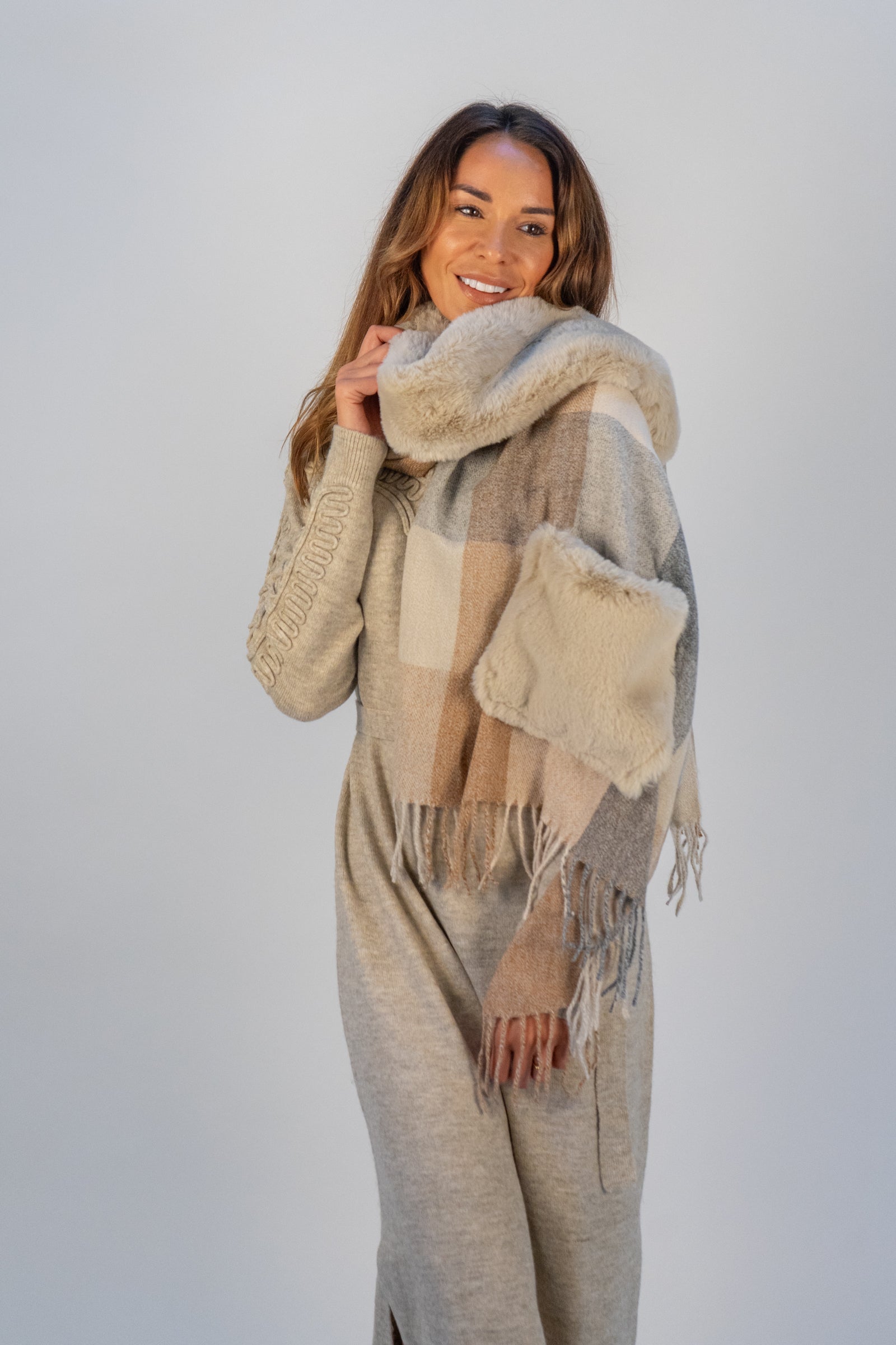 Fur Poncho