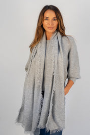 Earl Grey Cashmere Scarf