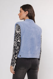 Elona Blue Waistcoat