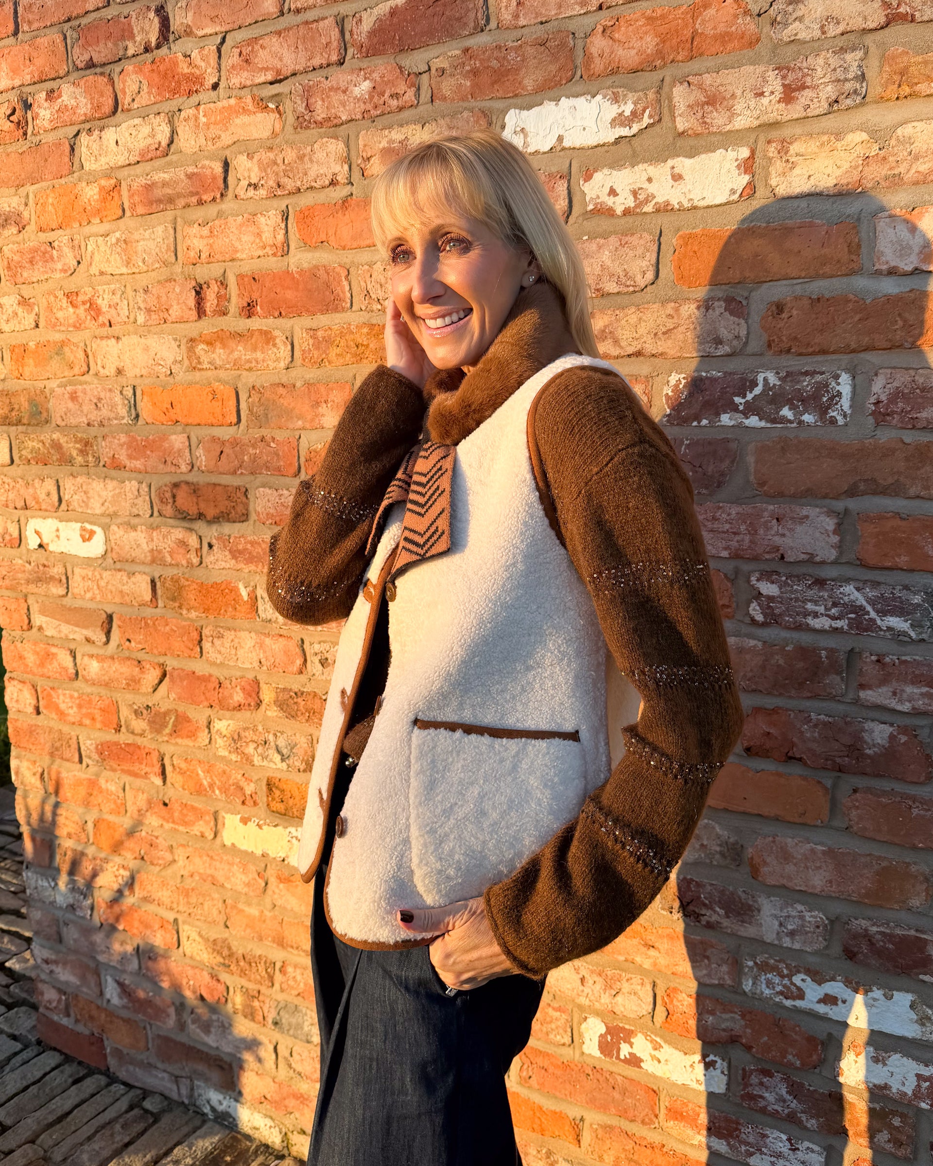 Friend Tan Waistcoat