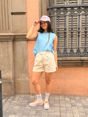 Blue Della Top