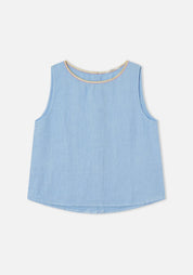 Blue Della Top
