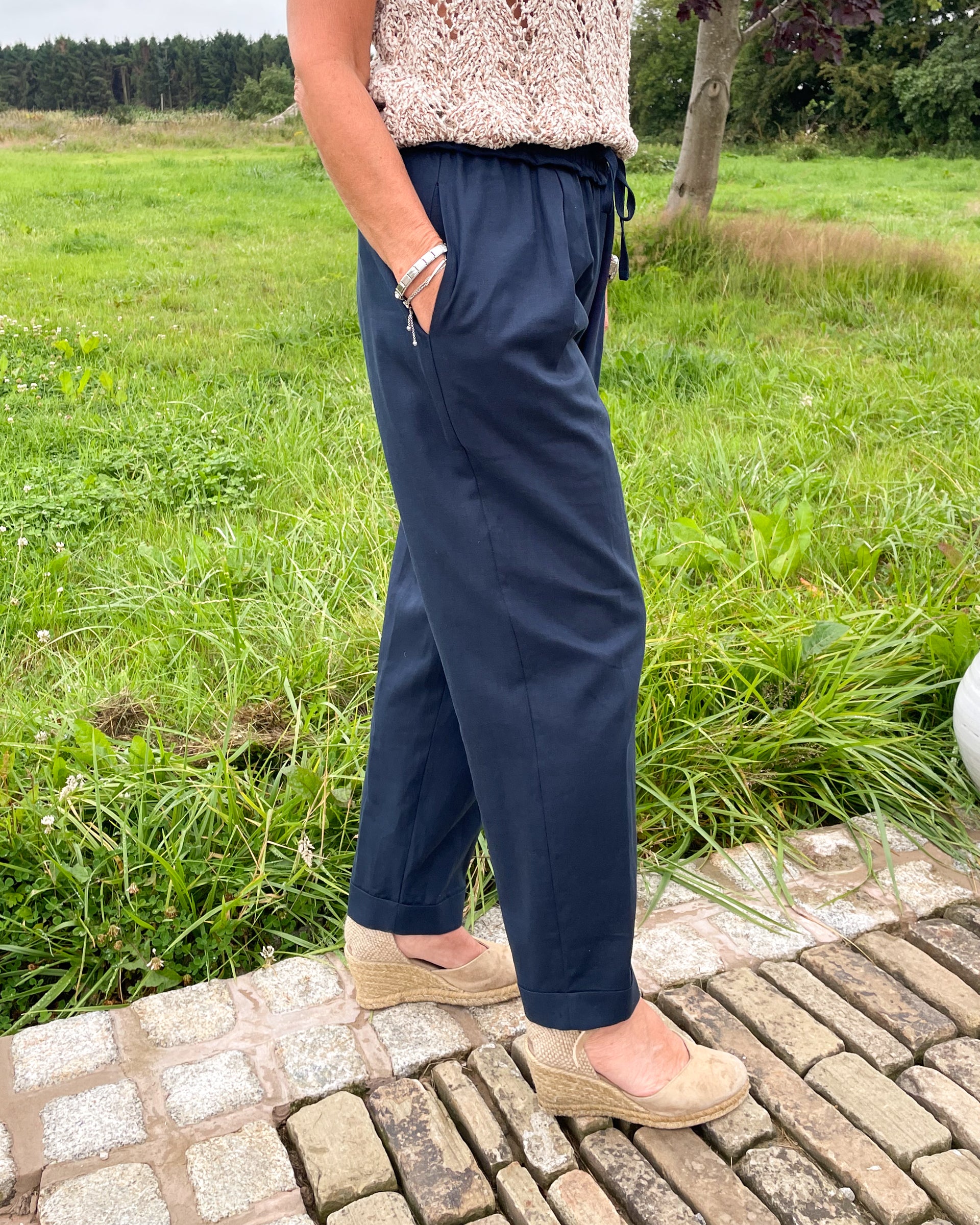 Arya Pants Navy