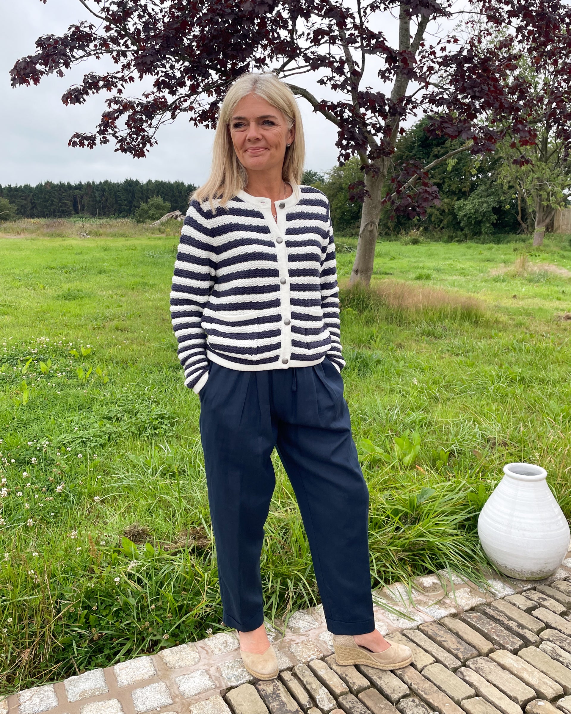 Bryony Stripe Cardigan