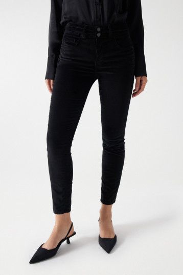 Black Velvet Jeans