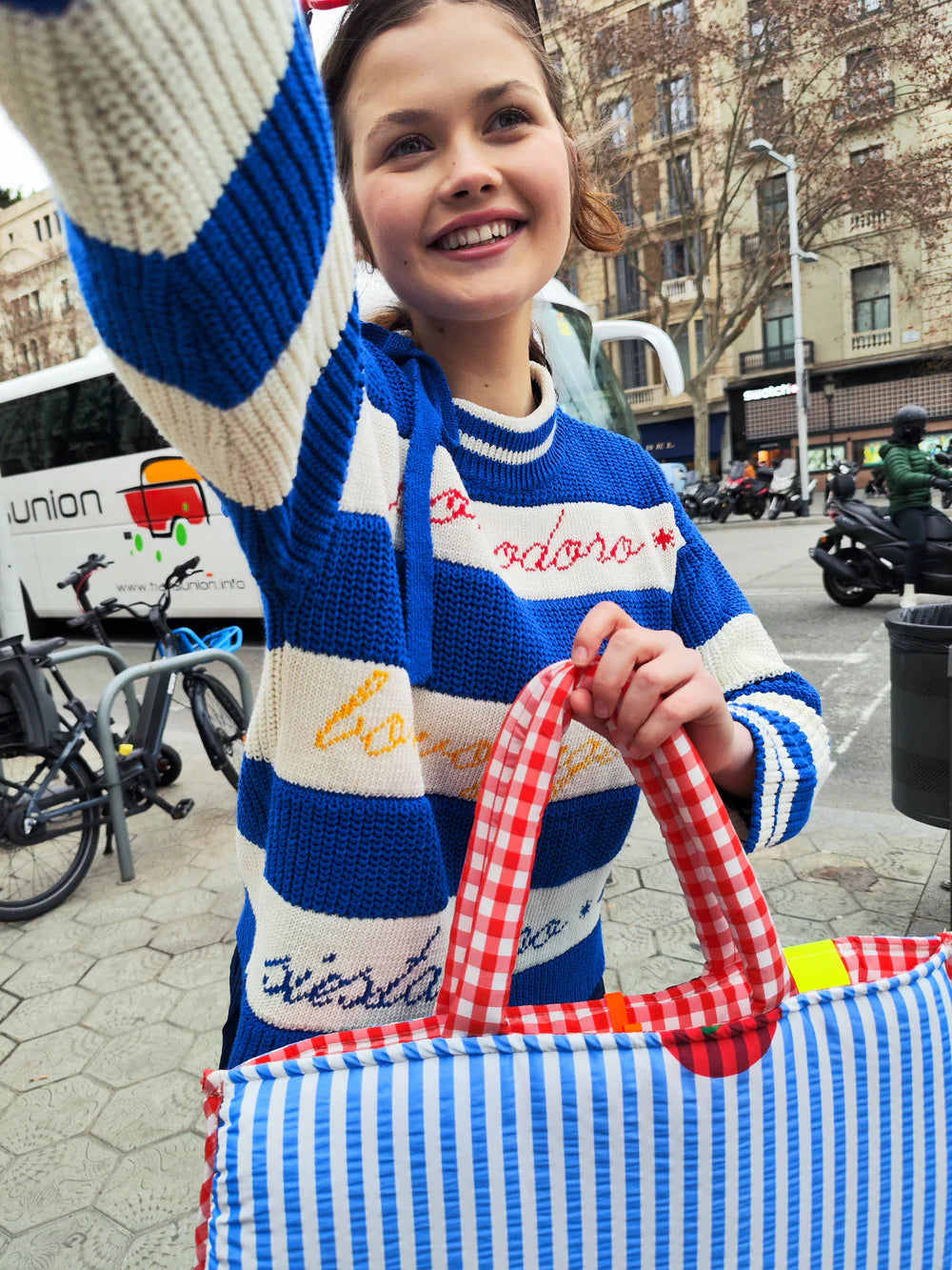 Blue Delia Knit
