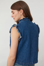 Maya Blue Waistcoat