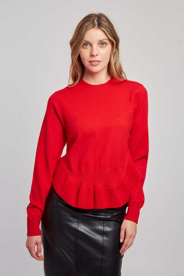 Carline Sweater Red