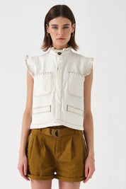 McKenna Cream Waistcoat