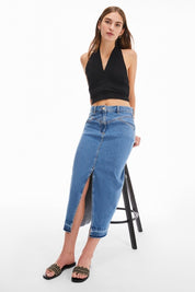 Corsica Denim Skirt