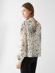 Black Dot Blouse