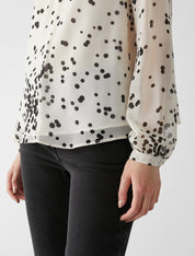 Black Dot Blouse