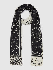 Crazy dot scarf