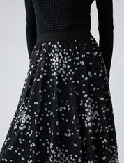 Dot Tulle Skirt