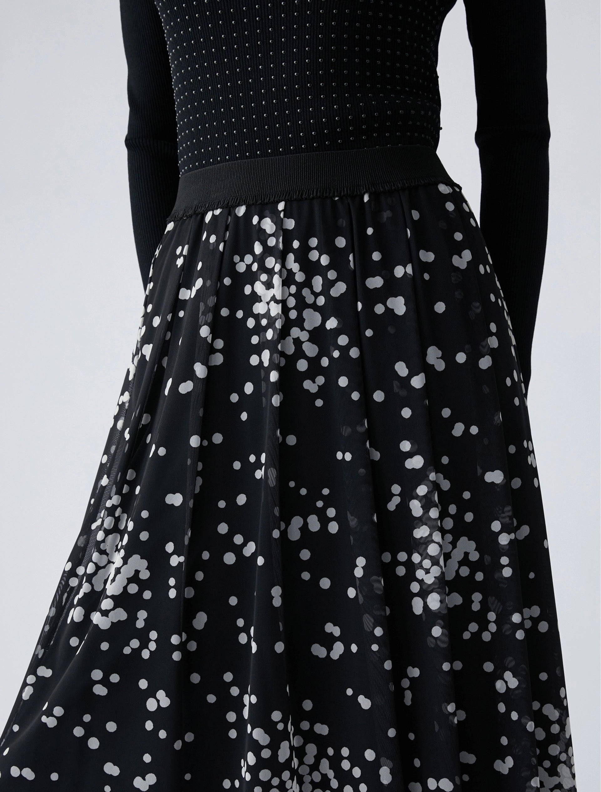 Dot Tulle Skirt