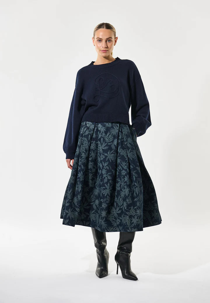 Elliott Navy Sweater